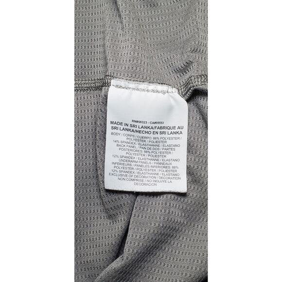 Nike Shirt Mens Sz XL Gray Fitted Hypercool Pro Dri FIT Gym Workout Tank Top C14 - Picture 6 of 9